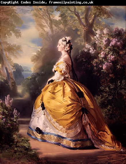 Franz Xaver Winterhalter The Empress Eugenie